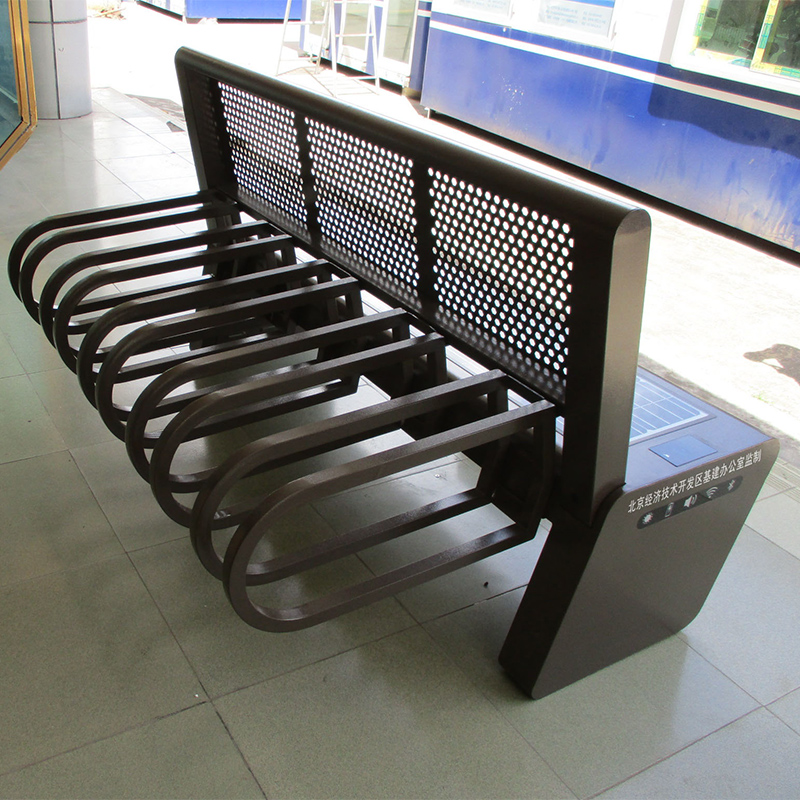 A Solar Park Bench Public Street ülések vezeték nélküli töltéssel