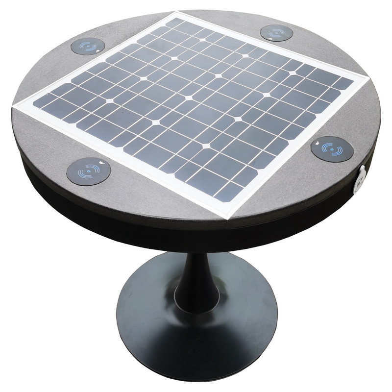 Vezeték nélküli töltő Intelligens Wifi multifunkciós High Quality Outdoor Solar table